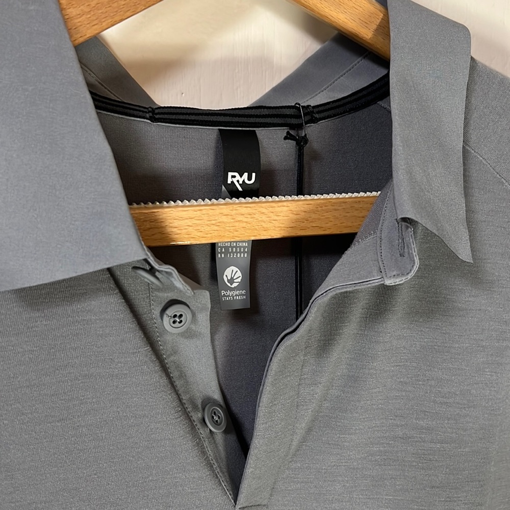RYU TECH POLO LARGE